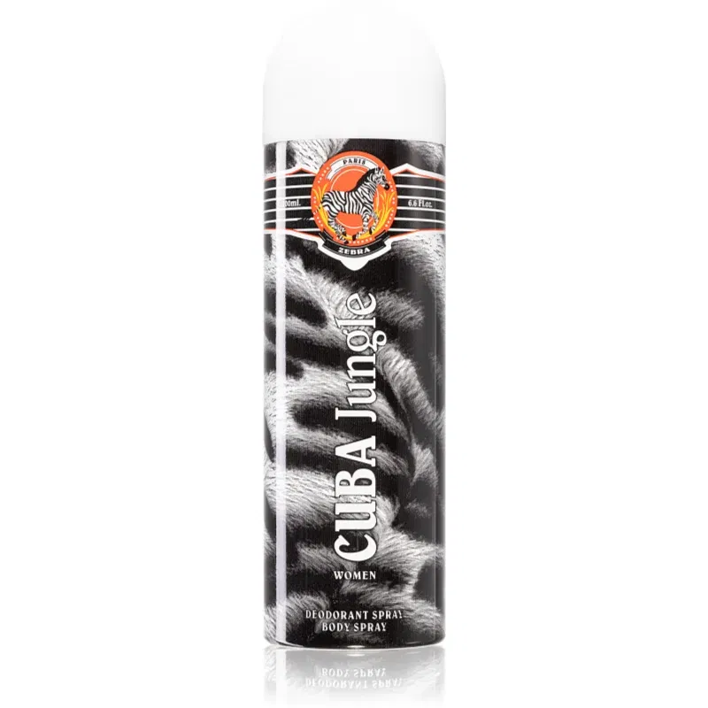 Cuba Jungle Zebra deodorant pentru femei 200 ml
