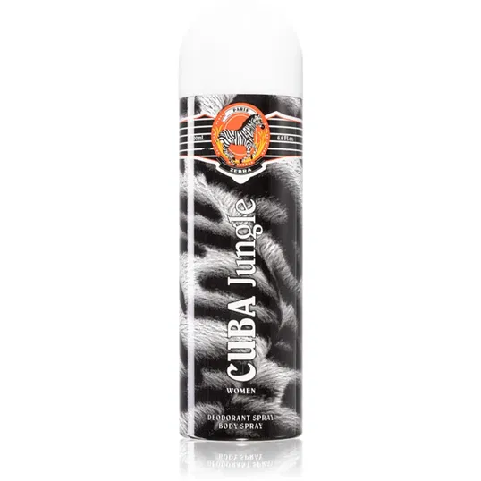 Cuba Jungle Zebra deodorant pentru femei 200 ml