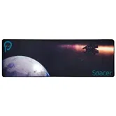 Mouse Pad Gaming Spacer SP-PAD-GAME-B, 900 x 300 x 3 mm, spuma din cauciuc natural + tesatura (Negru)