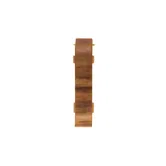 Set element de imbinare plinta parchet Set, nuc inchis (5B) 40, PVC, 52 x 22.5 mm, 5 bucati/set