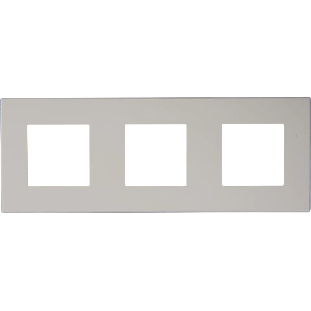 Rama decor 3 module Dahlia, Gewiss GW35903AW, alb