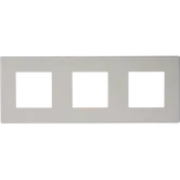 Rama decor 3 module Dahlia, Gewiss GW35903AW, alb