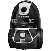 Aspirator cu sac Rowenta Compact Power Animal Care RO3985EA, 750 W, 3 l, Tub telescopic din metal, Sac Hygiene+ (Negru)