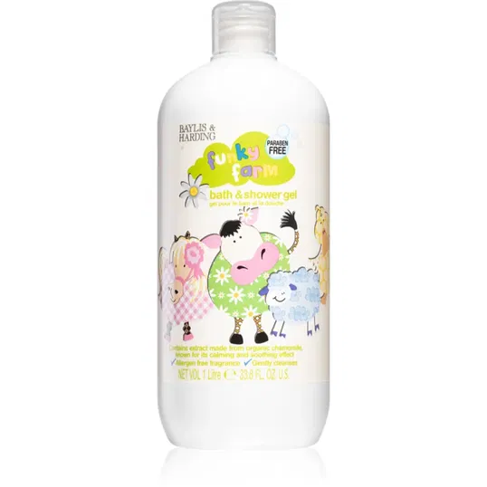 Baylis & Harding Funky Farm gel de dus si baie 1000 ml