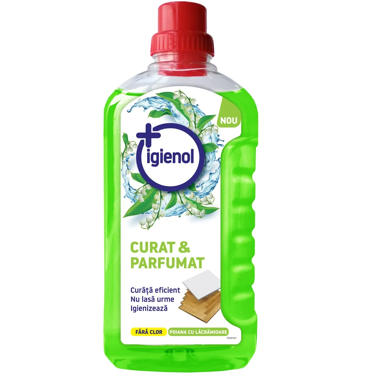 Dezinfectant universal Igienol, parfum lacramioare, fara clor, 1 l