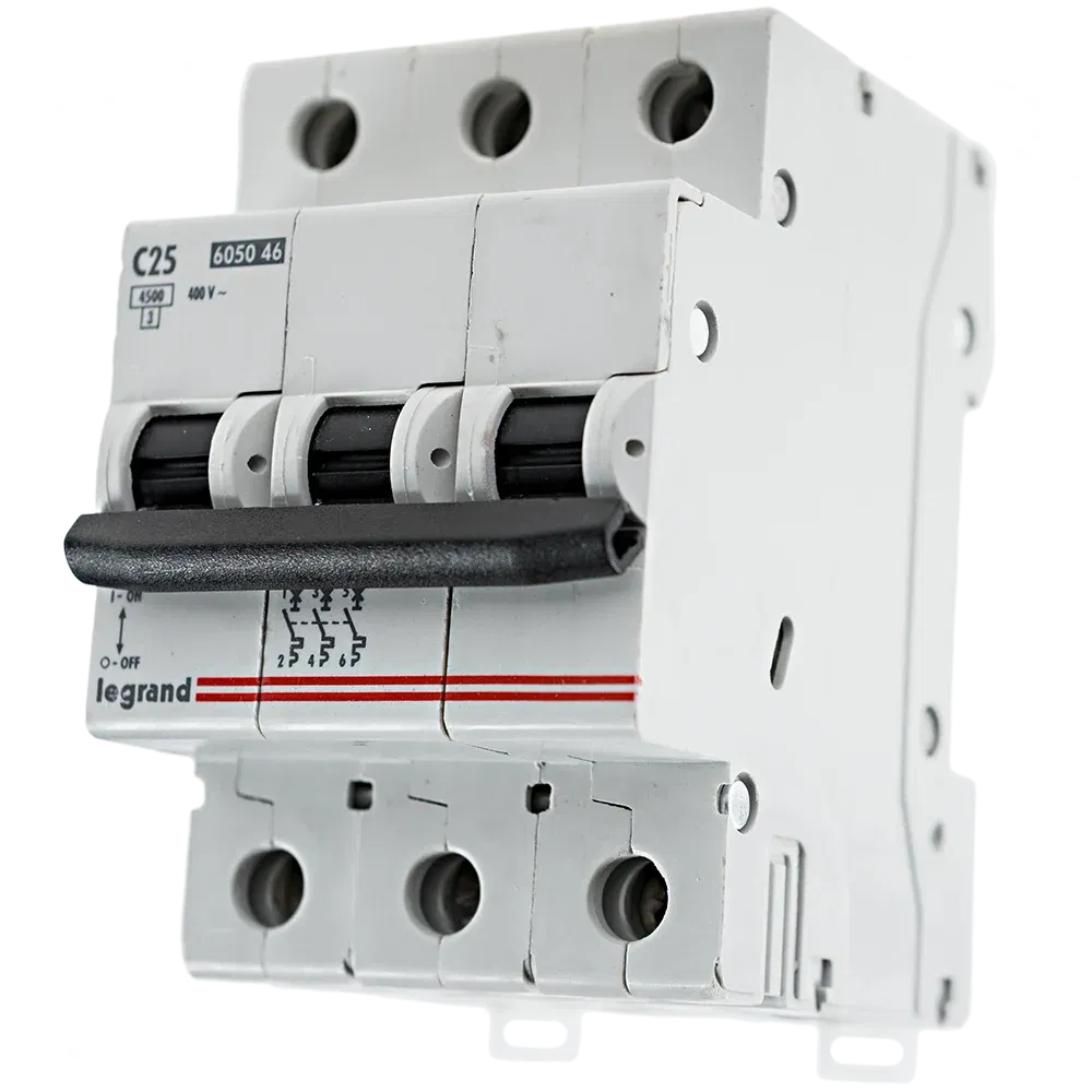 Disjunctor RX3 4500 Legrand 419710, 3P, 25A