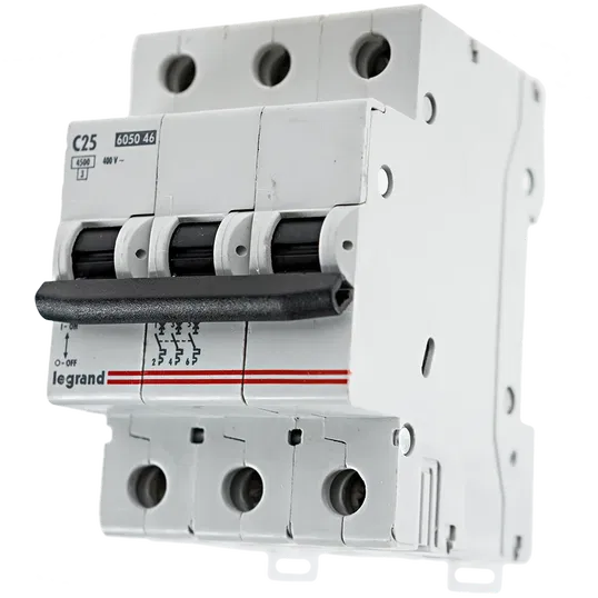 Disjunctor RX3 4500 Legrand 419710, 3P, 25A