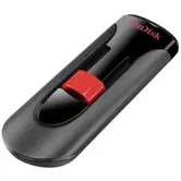Stick USB SanDisk Cruzer Glide, 256GB, USB 2.0 (Negru/Rosu)