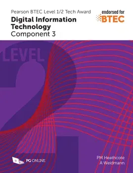 Pearson BTEC Level 1/2 Tech Award in Digital Information Technology: Component 3, Paperback - Ann Weidmann