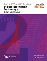Pearson BTEC Level 1/2 Tech Award in Digital Information Technology: Component 3, Paperback - Ann Weidmann