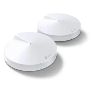 Sistem Wireless Mesh TP-LINK Deco M5, Gigabit, Dual Band, 1300 Mbps, Pack of 2, 4 Antene interne (Alb)