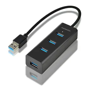Hub USB Axagon HUE-S2B, 4 x USB 3.0, 0.3 m (Negru)