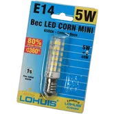 Bec Led Corn Mini E14 5W Lohuis Lumina Rece