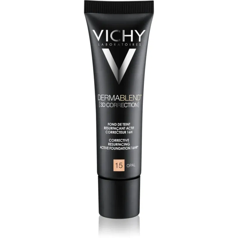 Vichy Dermablend 3D Correction Corecție pentru netezirea machiajului SPF 25 culoare 15 Opal 30 ml