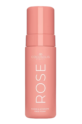 Spuma de curatare pentru fata Rose Clean & Hydrate, 150ml, Cocosolis