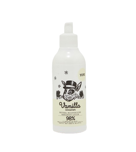 Lotiune de maini si corp naturala Vanilla cinnamon, 300ml, Yope