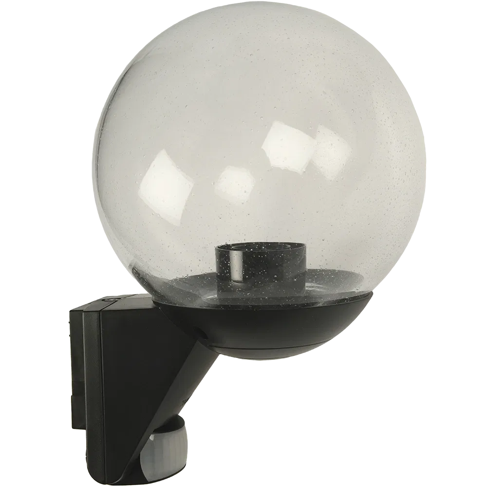 Lampa pentru exterior Steinel L585 S, senzor infrarosu cu detectie 12 m, bec E27, alba