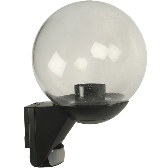 Lampa pentru exterior Steinel L585 S, senzor infrarosu cu detectie 12 m, bec E27, alba