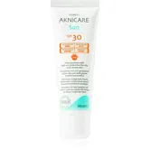 Synchroline Aknicare Sun lotiune de bronzat pentru acnee si piele seboreica SPF 30 50 ml