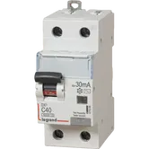 Intrerupator diferential DX3 6000 10kA Legrand 411006, 1P+N, 40A, 30mA