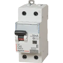 Intrerupator diferential DX3 6000 10kA Legrand 411006, 1P+N, 40A, 30mA