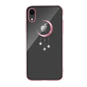 Protectie Spate Devia Meteor DVMCIP61RG pentru iPhone XR (Roz/Auriu)