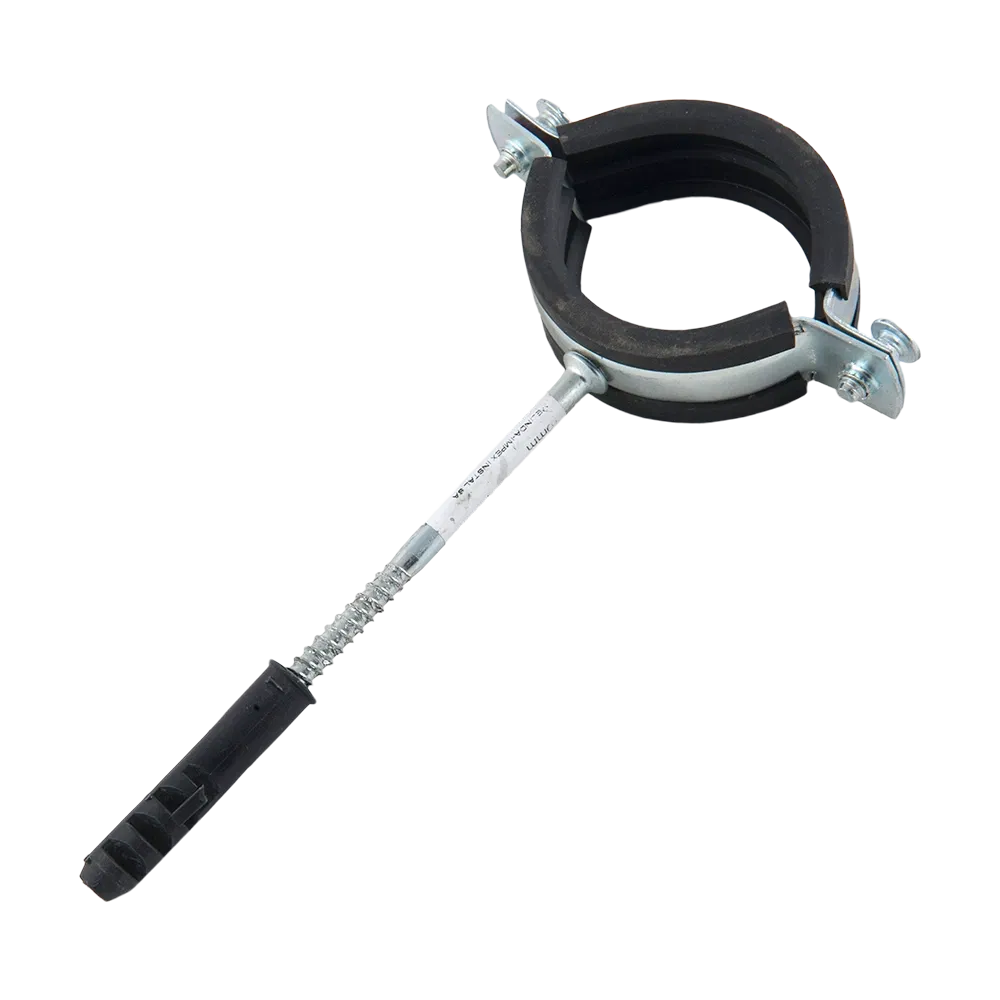 Colier tija cu garnitura, metal, argintiu/negru, 1 1/2