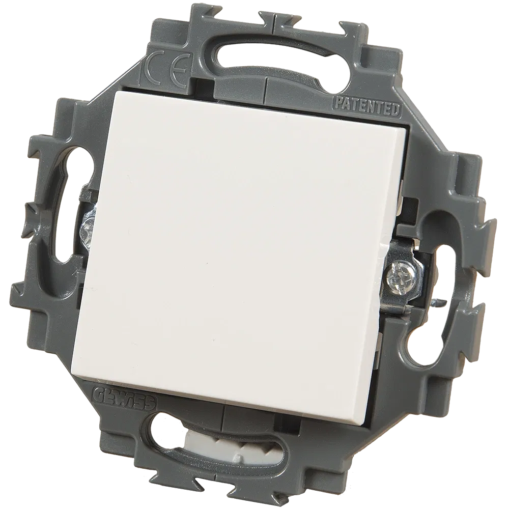 Intrerupator cu LED Gewiss Dahlia GW35002W, alb