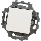 Intrerupator cu LED Gewiss Dahlia GW35002W, alb