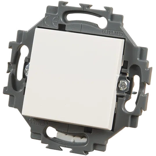 Intrerupator cu LED Gewiss Dahlia GW35002W, alb