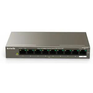 Switch Tenda TEF1109P-8-63W, 8 Porturi