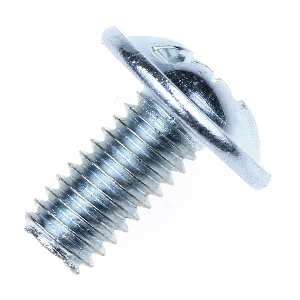 Surub cu cap bombat, otel zincat, M4 x 8 mm, 16 BUC