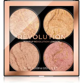 Makeup Revolution Cheek Kit paletă de farduri pentru obraji culoare Fresh Perspective 4 x 2.2 g