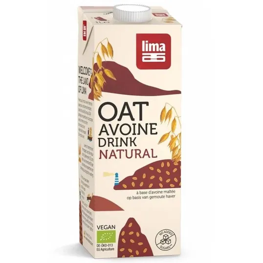 Lapte de ovaz bio 1l - Lima