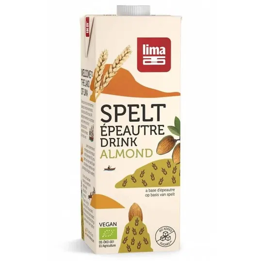 Lapte de spelta cu migdale 1l - Lima