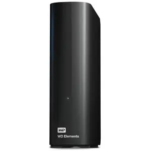 HDD Extern Western Digital Elements, 10TB, 3.5", USB 3.0 (Negru)