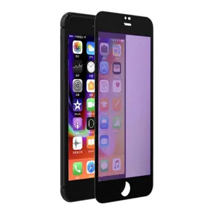 Folie Protectie Sticla Securizata Devia Eagle Eye 2 Anti-BlueRay DVEABIPH8PBK pentru iPhone 8 Plus / 7 Plus + Folie Spate (Transparent/Negru)