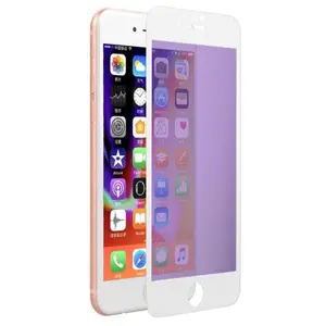 Folie Protectie Sticla Securizata Devia Eagle Eye 2 Anti-BlueRay DVEABIPH8PWH pentru iPhone 8 Plus / 7 Plus + Folie Spate (Transparent/Alb)