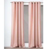 Draperie Precieux 57187, 100% poliester, roz pudrat, 140 x 260 cm