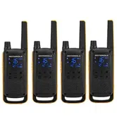 Statie radio PMR portabila Motorola TALKABOUT T82 Extreme Quad, set cu 4 buc