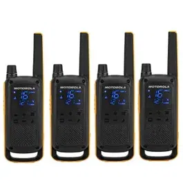 Statie radio PMR portabila Motorola TALKABOUT T82 Extreme Quad, set cu 4 buc