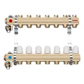 Set distribuitori Ferro RZ08S, 8 circuite, alama, 1 inch