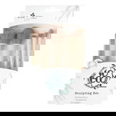 Set 5 pensule ecologice de machiaj pentru Sculpting, 1 bucata, So Eco