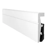 Plinta podea, duropolimer, alb, Vega P0811, 2400x80x20 mm