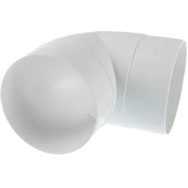 Cot teava PVC Dospel, D/KO 100 mm, 90 grade, alb