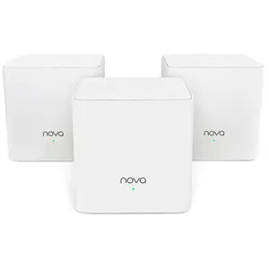 Router Wireless Tenda Nova MW3, Dual-Band, 3 Pack, tip Mesh, 1200 Mbps (Alb)