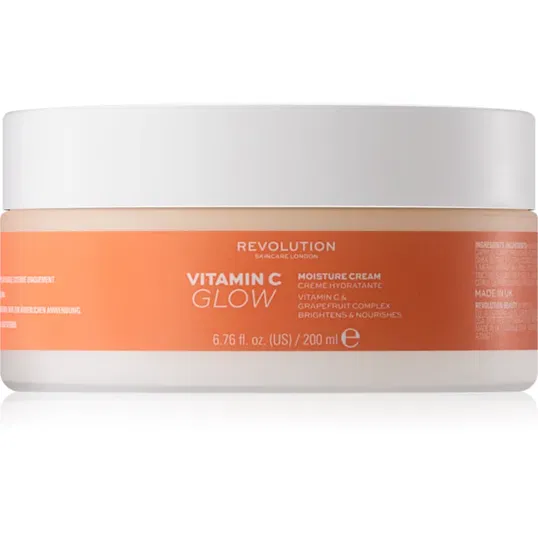 Revolution Skincare Body Vitamin C (Glow) crema hidratanta cu efect iluminator pentru corp 200 ml