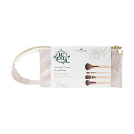 Set 4 pensule ecologice pentru machiaj Natural Travel Nude, 1 bucata, So Eco