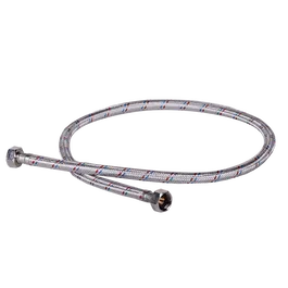 Racord Crimel, otel inoxidabil, argintiu, flexibil, 1/2, 1000 mm