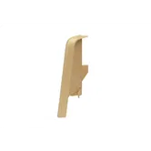 Set colt exterior plinta parchet Set, stejar lemon, MDF, 60 x 19 mm, 4 bucati/set